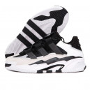 Adidas Niteball White Black Winter С МЕХОМ
