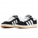 Adidas Campus Black White Winter С МЕХОМ (FKS2350297)