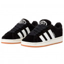Adidas Campus Black White Winter С МЕХОМ