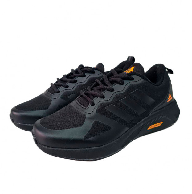 Adidas Cloudfoam Black Orange Termo с Флисом
