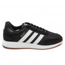 Adidas Iniki Black White З ФЛІСОМ