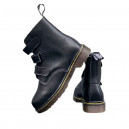 Dr. Martens 1460 Coralia Venice Mono Smooth Leather Lace Up Boots Black