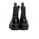 Dr. Martens Jadon Smooth Leather Boots Zip Black