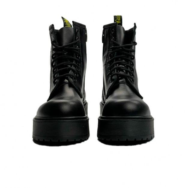 Dr. Martens Jadon Smooth Leather Platform Zip Black