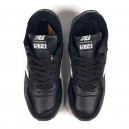 New Balance 574 Black White Winter С МЕХОМ