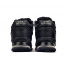 New Balance 574 Black White Winter С МЕХОМ