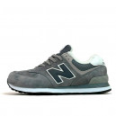 New Balance 574 Dark Grey Winter С МЕХОМ