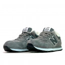 New Balance 574 Dark Grey Winter С МЕХОМ
