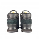 New Balance 574 All Black Suede Winter С МЕХОМ