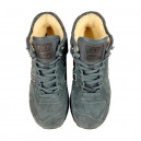 New Balance 574 Grey Suede Winter С МЕХОМ