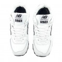New Balance 574 White Winter С МЕХОМ
