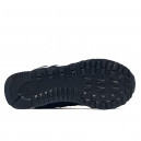 New Balance 574 White Black Winter С МЕХОМ