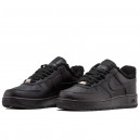 Nike Air Force 1 Low Black Winter С МЕХОМ