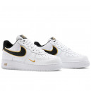 Nike Air Force 1 Low '07 Double Swoosh White Metallic Gold DA8481-100