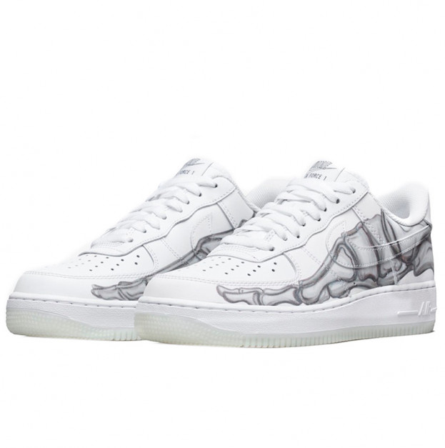 Nike Air Force 1 Low Skeleton Halloween BQ7541-100