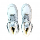 Nike Air Force 1 High White Reflective Winter С МЕХОМ