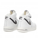 Nike Air Force 1 High White Black Winter С МЕХОМ
