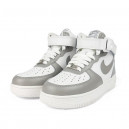 Nike Air Force 1 High Grey White Winter С МЕХОМ