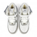 Nike Air Force 1 High Grey White Winter С МЕХОМ