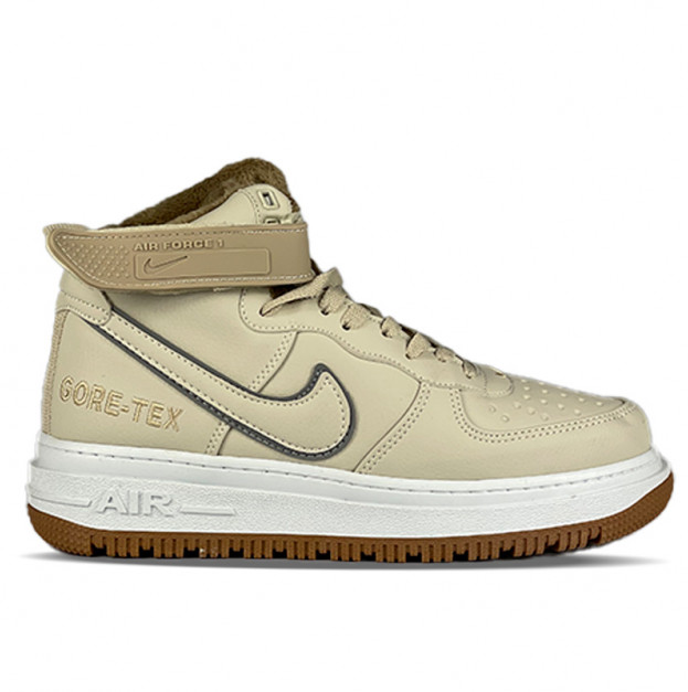 Nike Air Force 1 High Gore-Tex Boot Beige С МЕХОМ