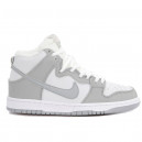 Nike SB Dunk High Grey White Winter С МЕХОМ