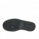 Jordan 1 Retro High Black White Winter С МЕХОМ