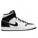 Jordan Retro 1 Mid White Black BQ6472-101