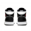 Jordan Retro 1 Mid White Black BQ6472-101