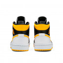 Jordan 1 Mid White Laser Orange Black CV5276-107