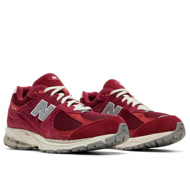 New Balance 2002R Suede Pack Garnet Deep Earth Red M2002RHA