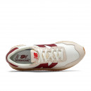 New Balance 237 White Burgundy MS237SB