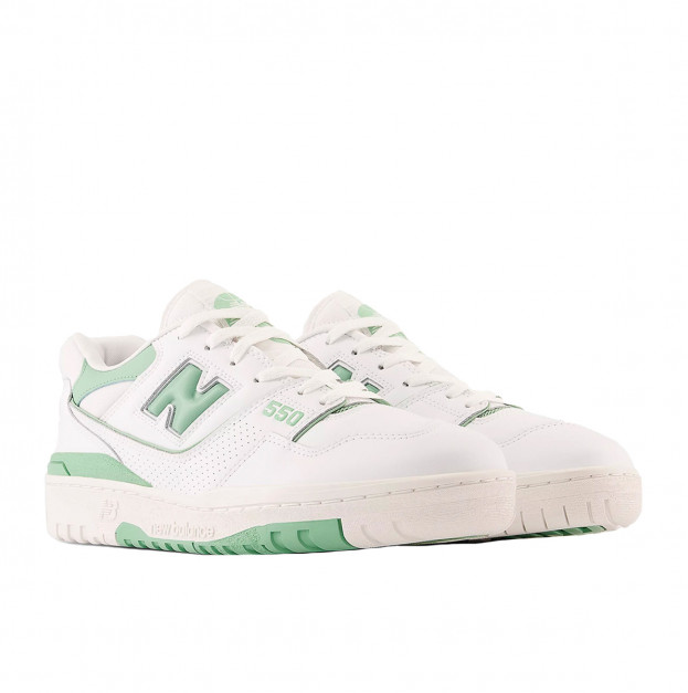 New Balance 550 White Mint Green BB550FS1