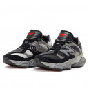 New Balance 9060 Black Grey Winter С МЕХОМ