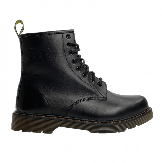 Dr. Martens 1460 Smooth Leather Lace Up Boots З ХУТРОМ