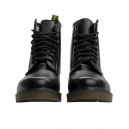 Dr. Martens 1460 Smooth Leather Lace Up Boots З ХУТРОМ