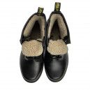 Dr. Martens 1460 Smooth Leather Lace Up Boots З ХУТРОМ