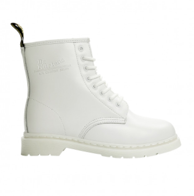 Dr. Martens 1460 Mono Smooth Leather Lace Up Boots З ХУТРОМ