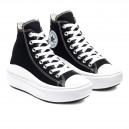 Converse Chuck Taylor All Star Move Hi Black 568497C