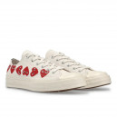 Converse x Comme Des Garcons Play Chuck 70 Low Multi Heart 162975C