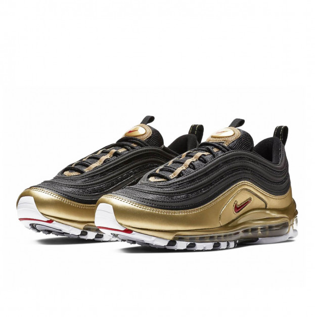 Nike Air Max 97 Black Metallic Gold AT5458-002