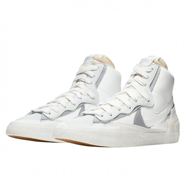 Nike Blazer Mid sacai White Grey BV0072-100