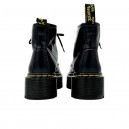 Dr. Martens Jadon Smooth Leather Platform Boots Ankle Black С ФЛИСОМ