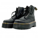 Dr. Martens Jadon Smooth Leather Platform Boots Black С ФЛИСОМ