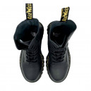 Dr. Martens Jadon Smooth Leather Platform Boots Audrick Black С ФЛИСОМ