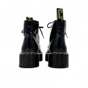 Dr. Martens Jadon Smooth Leather Platform Boots Ankle Black С МЕХОМ