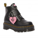 Dr. Martens Jadon Smooth Leather Lazy Oaf Buckle Boots