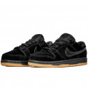 Nike SB Dunk Low Black Snake Gum Winter С МЕХОМ