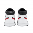 Jordan 1 Mid Black Chile Red White 554724-075