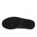 Jordan 1 Mid Black Chile Red White 554724-075