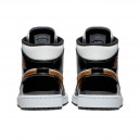 Jordan 1 Mid Patent Black White Gold 852542-007